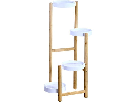 Kesper | Blumengestell | Bambus, Grösse: 48 x 42 x 78 cm