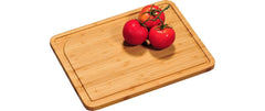 Kesper | Schneidebrett mit Saftrille | Bambus, Grösse: 36 x 26 x 1.6 cm