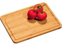 Kesper | Schneidebrett mit Saftrille | Bambus, Grösse: 36 x 26 x 1.6 cm