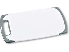 Kesper | Schneidebrett mit Rutsch-Stopp | PP/TPE, Weiss, 31.5 x 20 x 0.9 cm