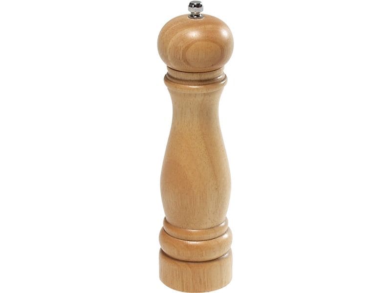 Kesper | Pfeffermühle Ø 5,5 cm, H: 22 cm | Gummibaumholz Hell