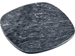 Kesper | Servierplatte Marmor quadratisch | Grösse: 25 x 25 x 1,0 cm
