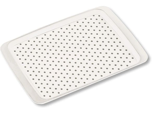 Kesper | Serviertablett rutschfest | PP, 35 x 26 x 2 cm, Weiss