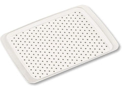 Kesper | Serviertablett rutschfest | PP, 35 x 26 x 2 cm, Weiss