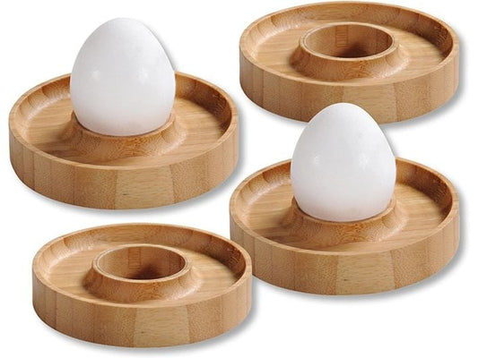 Kesper | Eierbecher-Set | 4 Stück, Braun