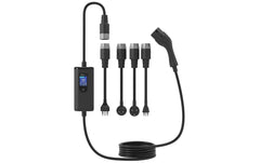 FURBER.power | F.Power Reiseladegerät Freyja 3.5kW | 4 Adapter (CH, D, I, UK)
