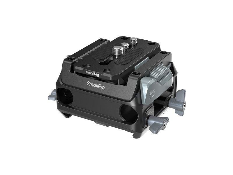 Smallrig | Manfrotto-Type Mount Plate Kit | with 15mm Dual Rod Clamp