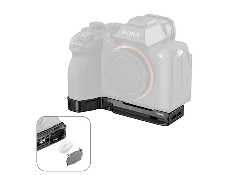 Smallrig | Mount Plate | with AirTag Slot for Sony A7V/7RV/7IV