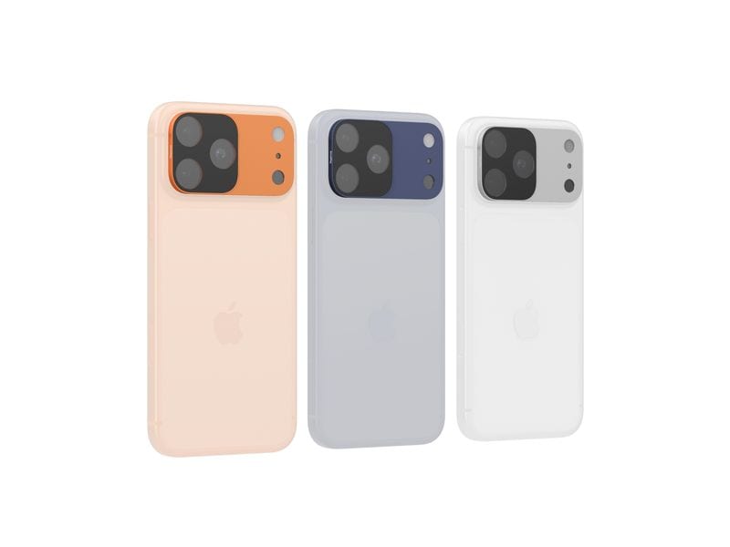 Smallrig | Square UV Filter Kit | for iPhone 17 Pro Max (Orange)