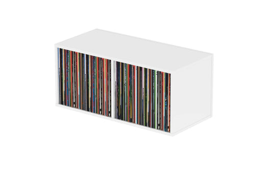 Glorious | Record Box 230 | MDF weiss für 230 12-Zoll-Platten