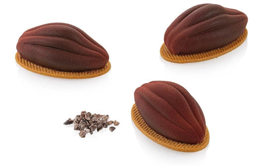 Silikomart | Silikonbackform Cacao 30 | Mit Ausstecher