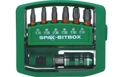 Spax | Bitbox T-STAR PLUS (6 Bits T10-T40 25mm | + 1 Bit-Halter)