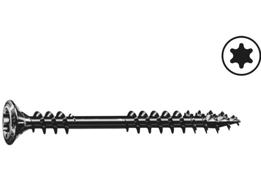 Spax | Fassadenschraube A2 Linsensenkkopf Klein | 8mm Starke Fraesrippen BLAX
