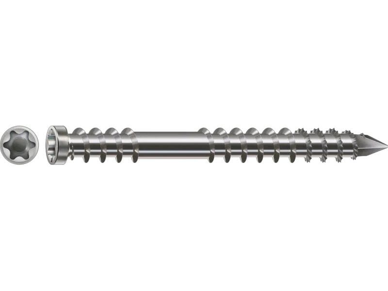 Spax | Terrasse A4 Zylinderkopf T-STAR PLUS T25 | Fixiergewinde Cut 100 Stk.