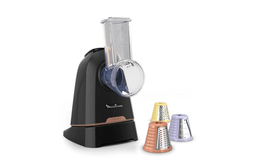 Moulinex | Zerkleinerer Fresh Express Twist | inklusive 3 Edelstahleinsätze, 150W