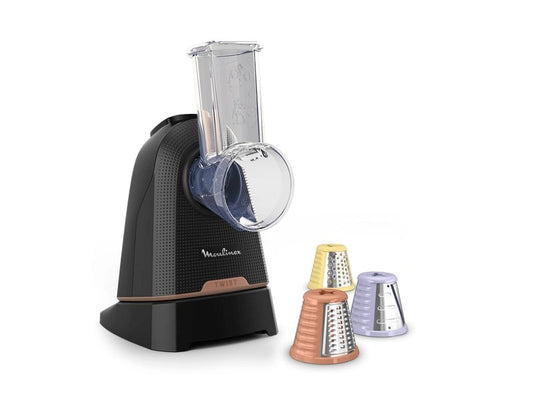 Moulinex | Zerkleinerer Fresh Express Twist | inklusive 3 Edelstahleinsätze, 150W