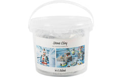 Creativ Company | Stone Clay | Selbsthärtend, mit Steinpulver, 3 kg
