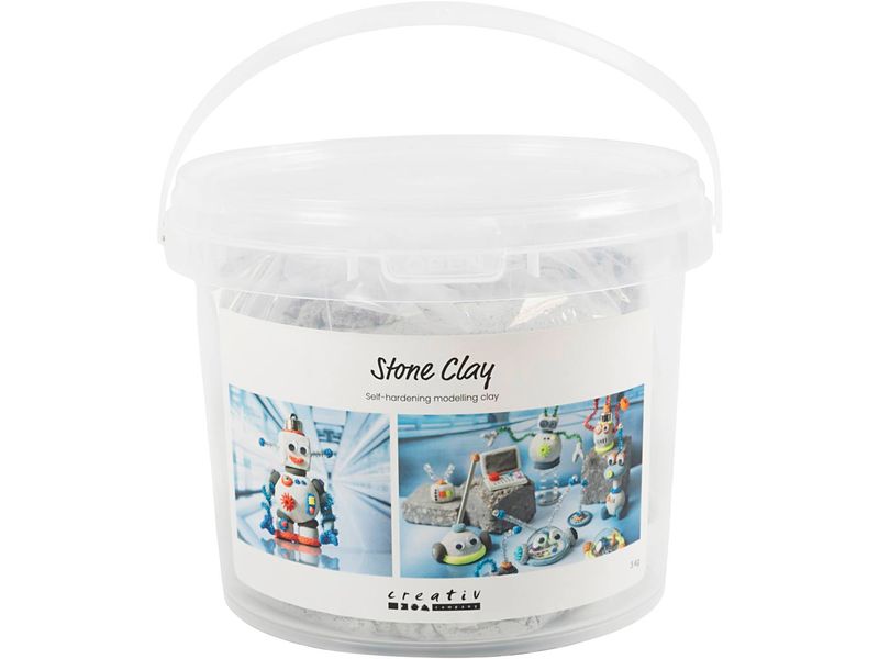 Creativ Company | Stone Clay | Selbsthärtend, mit Steinpulver, 3 kg
