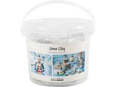 Creativ Company | Stone Clay | Selbsthärtend, mit Steinpulver, 3 kg