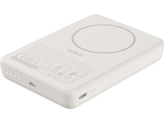 Belkin | BoostCharge Slim, 10K mAh Powerbank | Magnetisch, Qi2, 7.5W, Sand