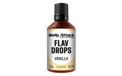 Body Attack | Flav Drops | Vanilla, 50ml