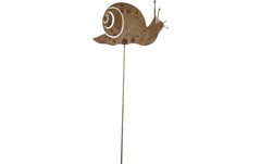CHALET | Schneckenstecker L | 24x0.1x60cm rost