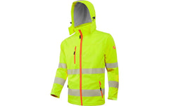 ACE | Neon Lite Softshell Warnjacke L | für Herren (Klasse 3) - Gelb