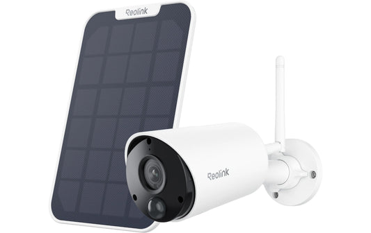 Reolink | Argus B320 3MP WiFi Kamera + Solar | 3MP WiFi Kamera mit Solar, weiss