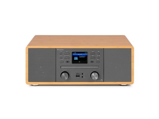 Audizio | Avola-BMB | DAB+/FM Radio mit BT u. CD, WLAN, bambus
