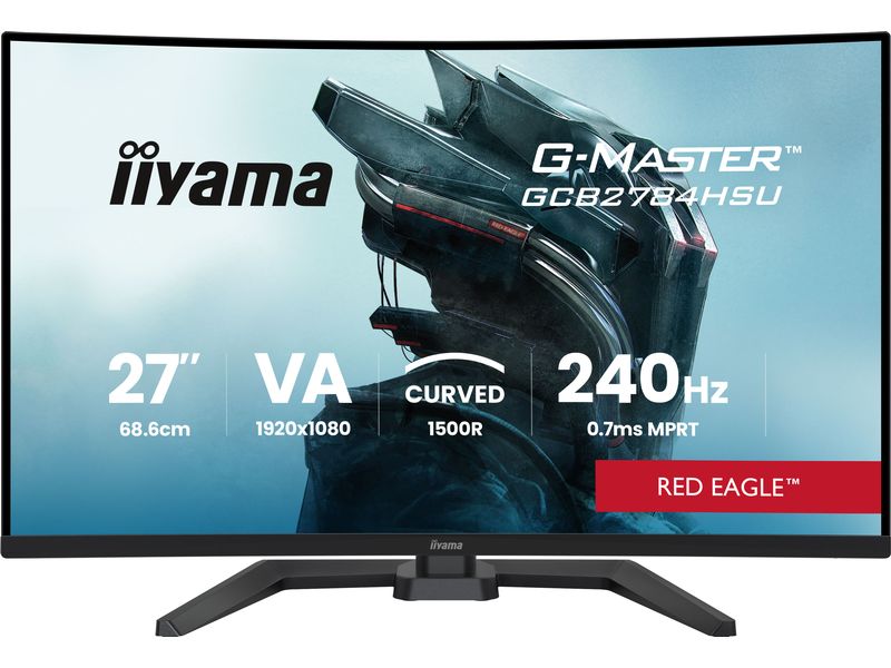 iiyama | 27 GCB2784HSU-B1 | VA-panel, 1920x1080@165Hz, HDMI