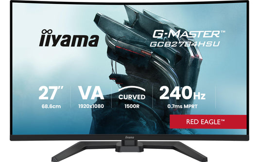 iiyama | 27 GCB2784HSU-B1 | VA-panel, 1920x1080@165Hz, HDMI