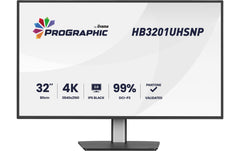 iiyama | 32 HB3201UHSNP-B1 | IPS-panel, 3840x2160, HDMI