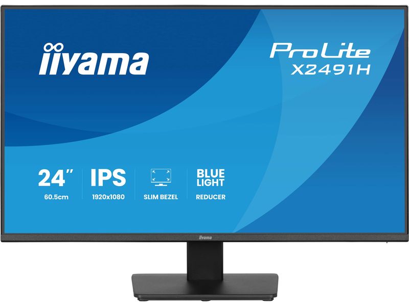 iiyama | 24 X2491H-B1 | IPS-panel, 1920x1080@120Hz, HDMI