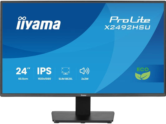 iiyama | 24 X2492HSU-B1 | IPS-panel, 1920x1080@120Hz, HDMI