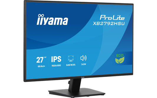 iiyama | 27 X2792HSU-B1 | IPS-panel, 1920x1080@120Hz, HDMI