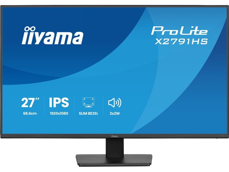 iiyama | 27 X2791HS-B1 | IPS-panel, 1920x1080@120Hz, HDMI