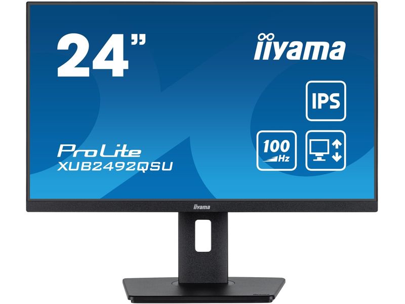 iiyama | 24 XUB2492QSU-B1 | IPS-panel, 2560x1440@100Hz HDMI