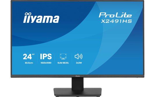 iiyama | 24 X2491HS-B1 | IPS-panel, 1920x1080@120Hz, HDMI