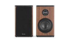 Audizio | BS20-DW | Regal-Speaker Set, 50W, BT, Akku, dk Holz