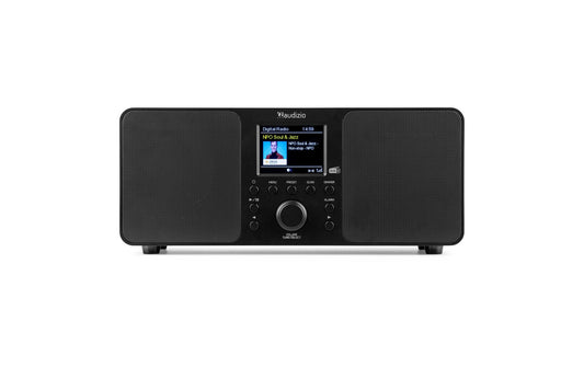 Audizio | Genua-BK | DAB+/FM Radio mit BT, Stereo, schwarz