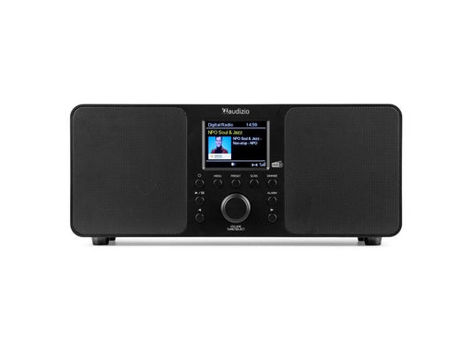 Audizio | Genua-BK | DAB+/FM Radio mit BT, Stereo, schwarz