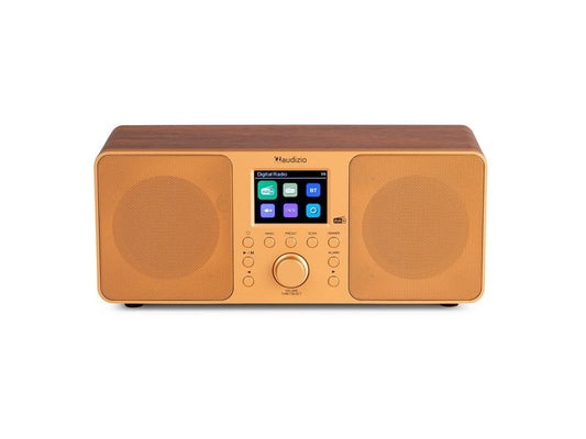 Audizio | Genua-CU | DAB+/FM Radio mit Bluetooth, Stereo, Kupfer