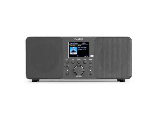 Audizio | Genua-DG | DAB+/FM Radio mit BT, Stereo, dunkelgrau