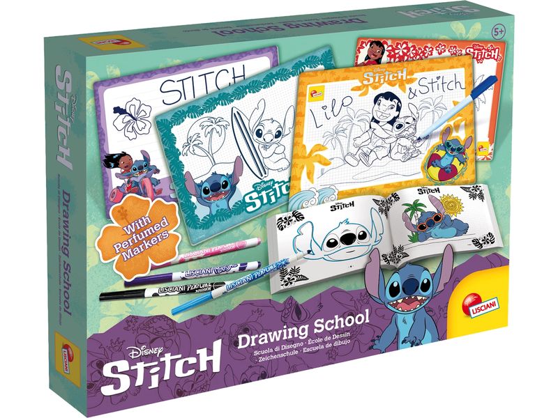 Lisciani | Stitch Zeichenschule Stifte