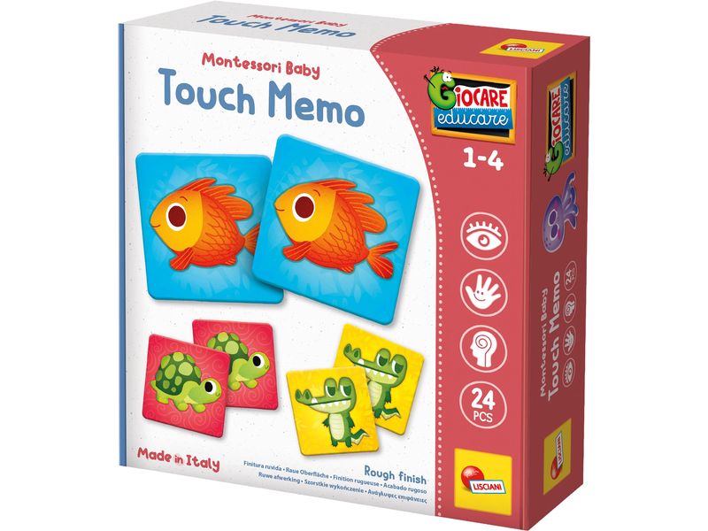 Lisciani | Montessori Baby Touch Memo