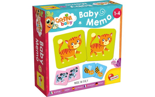 Lisciani | Carotina Baby Memo Die Tiere