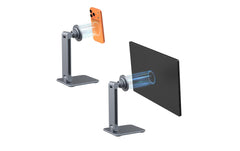 4smarts | Halterung ErgoPro Desk Stand, Grau | Magnetisch, Tablet/Smartphone