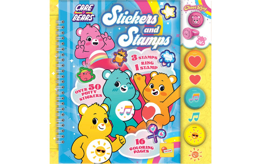 Lisciani | Care Bears Malbuch Sticker