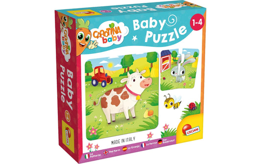 Lisciani | Carotina Baby Puzzle Bauernhof