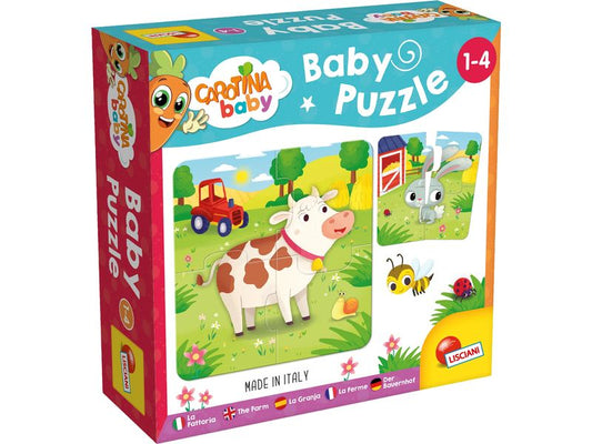 Lisciani | Carotina Baby Puzzle Bauernhof